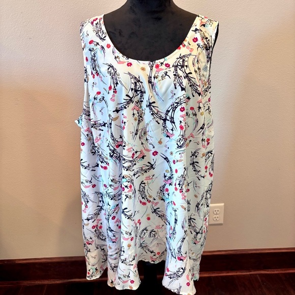 Bundle of Lane Bryant Tops/Kimono,size 28,4 pieces,Summer Everyday Work Errands - Picture 5 of 16